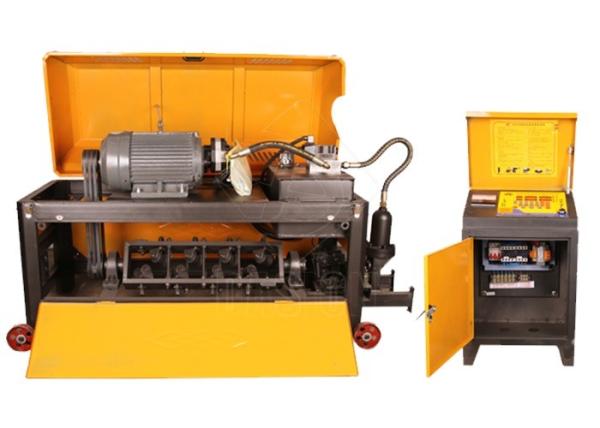 Steel Bar Straightener And Cutter High Speed Round Rebar Straightening Cutting