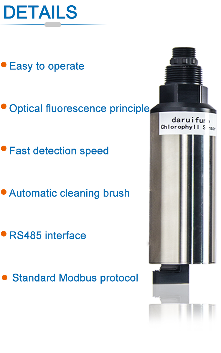 Relay Control Chlorophyll Sensor For Aquaculture Water Detecting