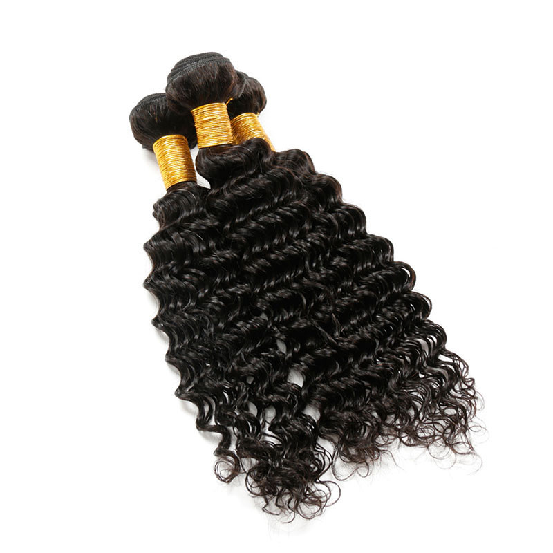Full Wet Deep Wave Virgin Hair Bundles No Tangling No Shedding Hair Bundles