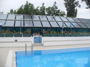 China Flat plate solar collector for swimming pool heating wholesale