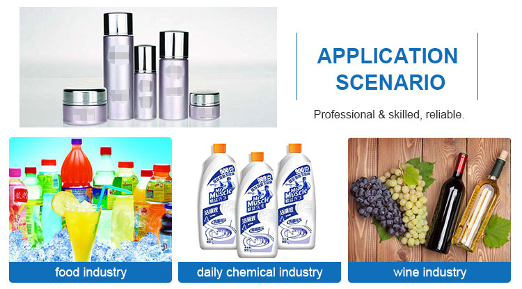 Automatic high-speed 6 bottles of 1 group of beverage bottle belt Twcrew cover liquid filling machine
