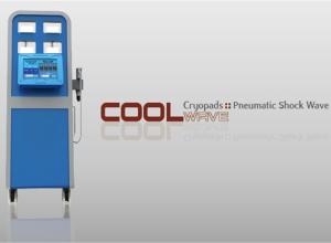 China Blue Cool Shaping Machine , Non Vacuum Cellulite Reduction Machine wholesale
