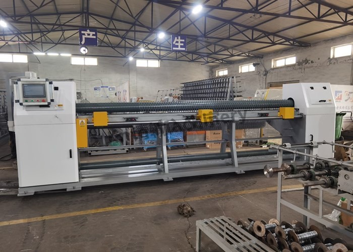 4.5M Width Positive Twist 3.0mm Hexagonal Wire Mesh Machine