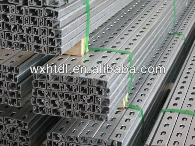 Gi Slotted C Channel 41x41 1-5/8 X 1-5/8 Metal Slotted