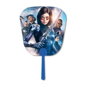 China Celebrity Custom 3D Lenticular Printing Hand Fan 0.6mm PET + Paper wholesale