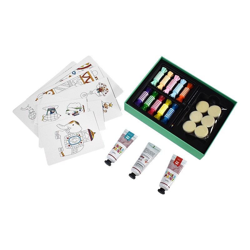 Candy Party Painting Gift Box Children Toy Gift Set Kids Art Set
