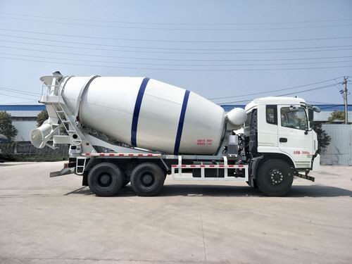 10m3 Concrete Cement Truck With Left Hand Drive And 12.00R20 Steel Wire Tire