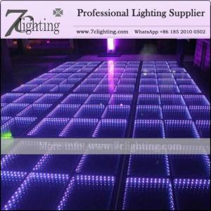 China 10FT X 10FT LED 3D Dance Floor Panels for Club Event Wedding Floor Decor. wholesale