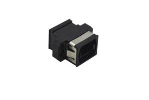 China Single Mode 1260nm 1650nm MPO Fiber Optic Adapter ABS Plastic wholesale