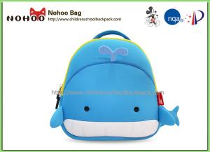China Cute Cartoon Whale Children School Bags , Animal Backpacks For Kids wholesale