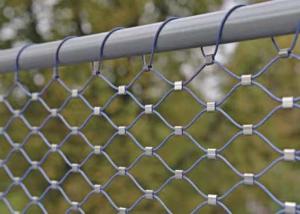 China CE PVC Coated SUS304 Stainless Steel Cable Netting With Rope Mesh 2.0MM wholesale