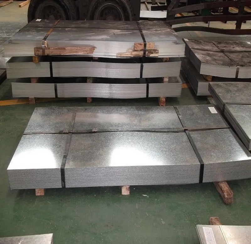 Durable Cutting Galvanized Steel Plate 6.0mm Boiler CGCC For Building Construction