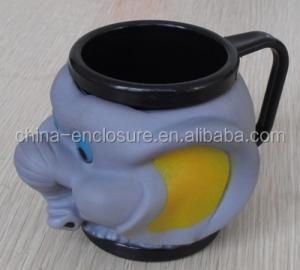 China 5 Inch Non Slip Plastic Ice Cream Bowls Round Shape wholesale