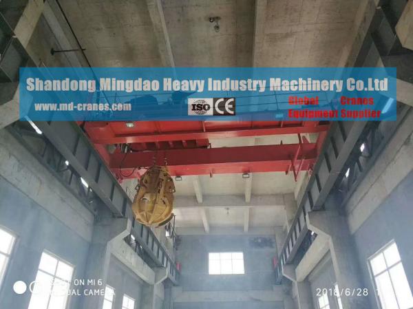 China Manufacturer of Waste Burning Using Overhead Grab Crane Price
