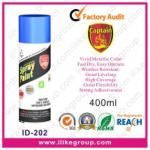 Professional Aerosol Metallic Green Spray Paint For Glass / Plastic