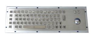 China MKT2662 392x110 mm kiosk metal keyboard wholesale