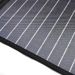 ODM Residential Solar Energy System 166x166mm 100w Folding Waterproof Solar