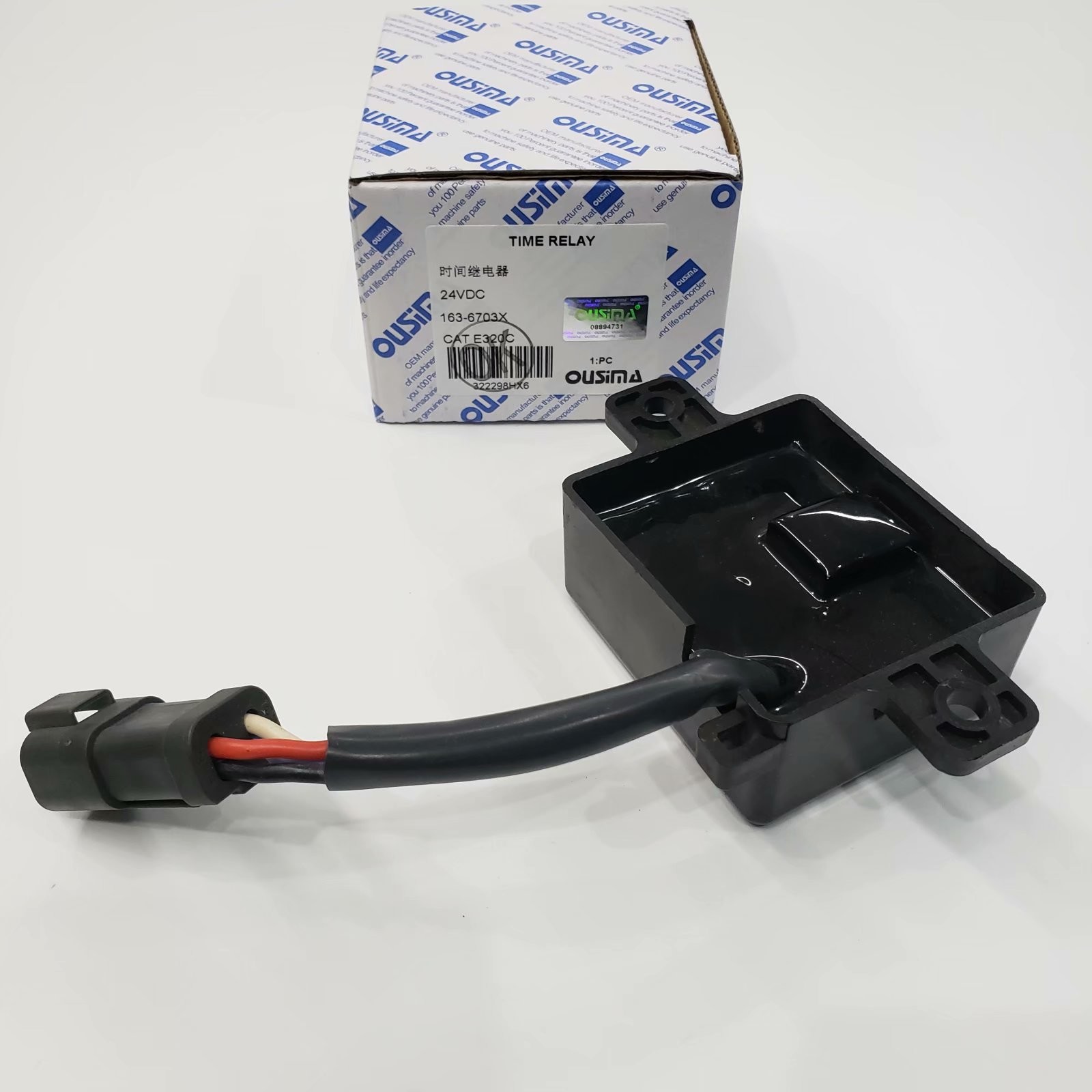 OUSIMA 163-6703X 1636703X Timer Time Relay For Excavator E320C