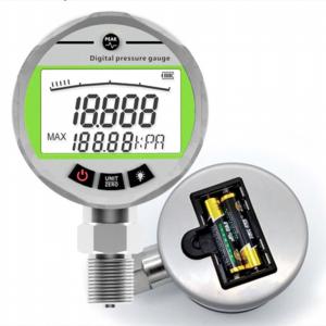 China 60mm Digital Pressure Gauge Manometer 5 Digit Dynamic Display wholesale