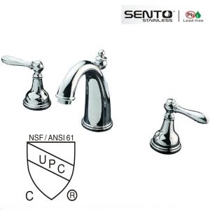 China SENTO Classical design healthy wash basin CUPC tap wholesale
