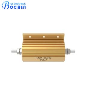 China Aluminum Shell 20 25 Ohm 50W Wirewound Resistor High Power RX24 wholesale