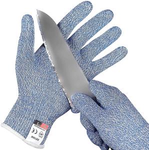 China EN388 Hypro Fiber Polyurethane Cut Resistant Gloves Construction wholesale