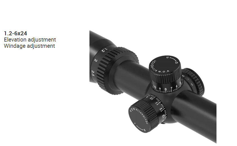 1-6X24 Night Vision Crossbow Scope Waterproof Outdoor Hunting Riflescope