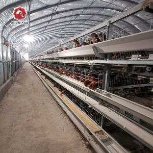China Poultry Farm Layer Chicken Cage Galvanized Long Layer Battery Cages wholesale