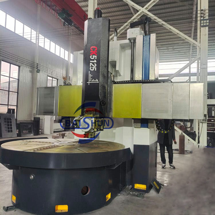 Chinese VTL Cnc Vertical Lathe With C Axis For Turning Customized Vertical Lathe