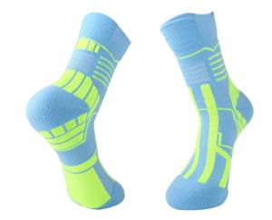 China Delicate Custom Sports Socks , Breathable Knee High Soccer Football Socks wholesale