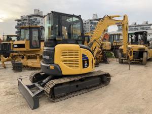 China 4 Cylinders 0.2cbm Bucket 40hp Used KOMATSU PC55 Digger wholesale