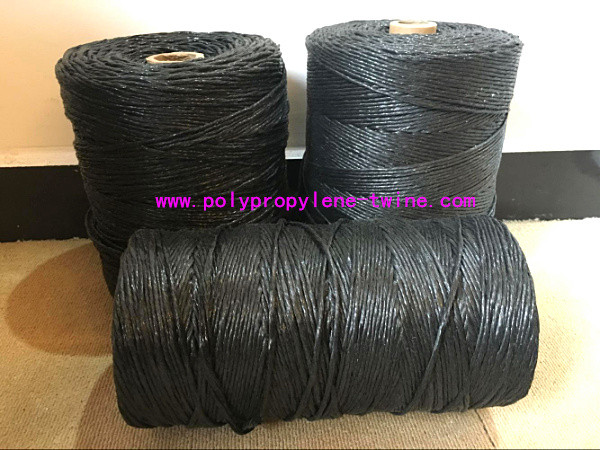 Black Polypropylene Cable Filler Yarn High Strength Environmentally Friendly