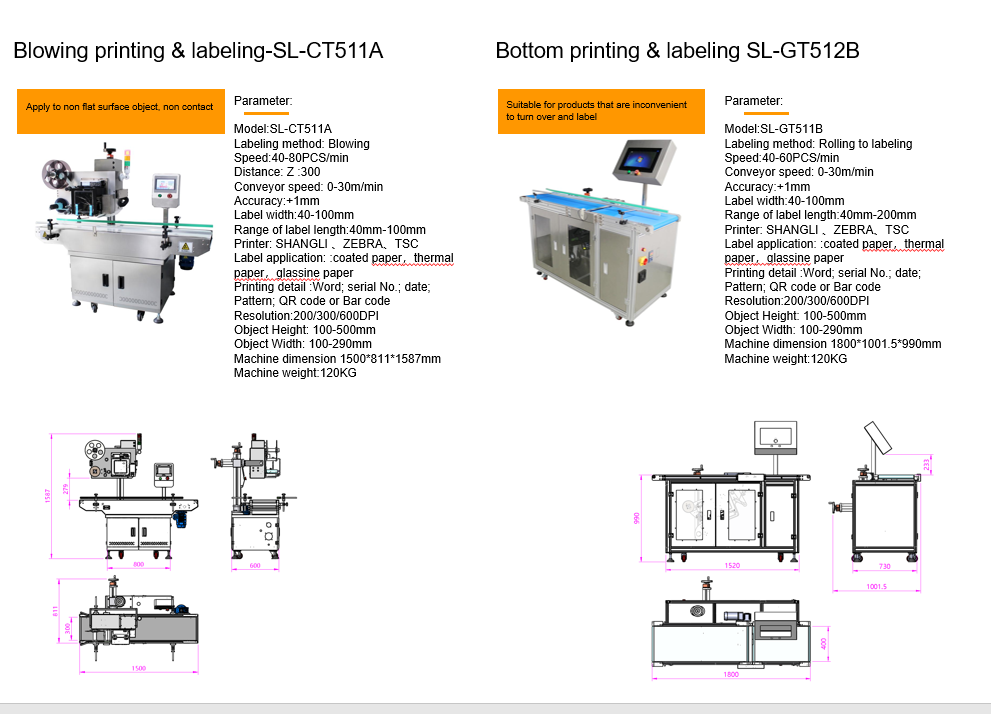 ZE511 Printer Wood Packaging Labelling Applicator for Accurate Carton Labelling