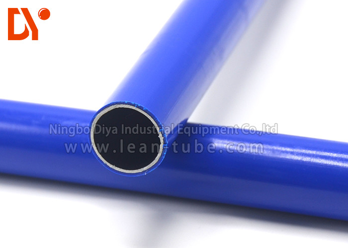 Colorful Coated Lean Tube Anti Static Customer Size For Workshop Table