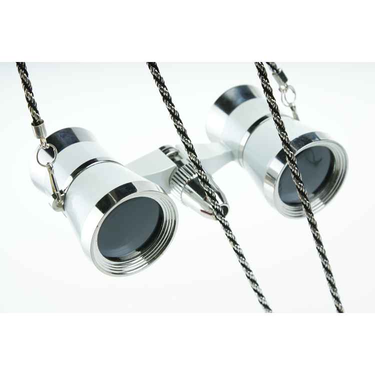 Lightweight 3x25 Opera Theater Glasses with Optional Rubber and Aluminum Material