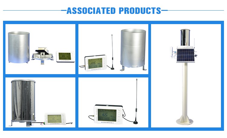 200mm Inner Diameter Plastic Rain Gauge Sensor for Tipping Bucket Rainfall Measurement
