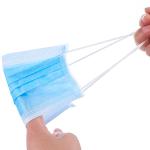 ISO 17.5x9.5cm 98% Filter Disposable Non Woven Mask
