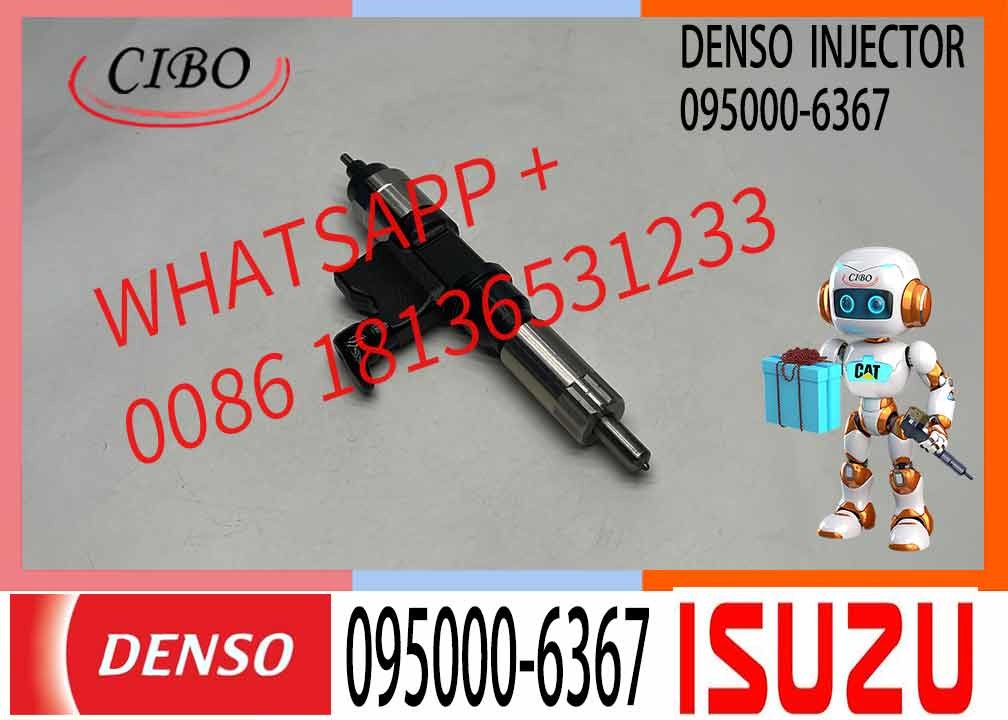 Diesel Engine Common Rail Fuel Injector 095000-6366 095000-6367 For ISU-ZU 4HK1 6HK1 Engine 8-97609788-6 8-97609788-7