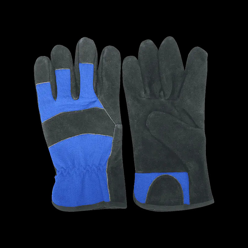 Cow Split Leather Work Gloves, cow split leather glove, cow split work glove, leather safety glove