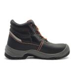 Anti Impact Industrial Safety Boots S1P / S3 Black Leather Work Boots