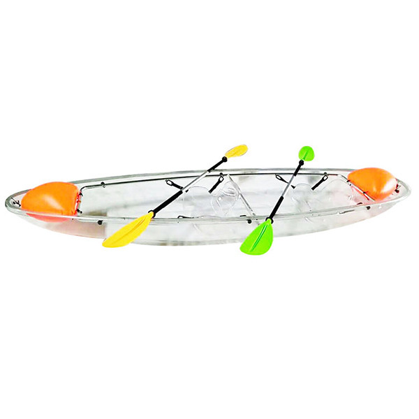 See Bottomed Recreational Rowing Boat , Thick Transparent Flat Bottom Kayak