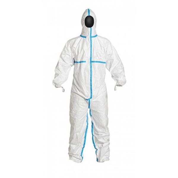 Effective Poretecton Disposable Protective Coverall Clinic , Lab , Food Service