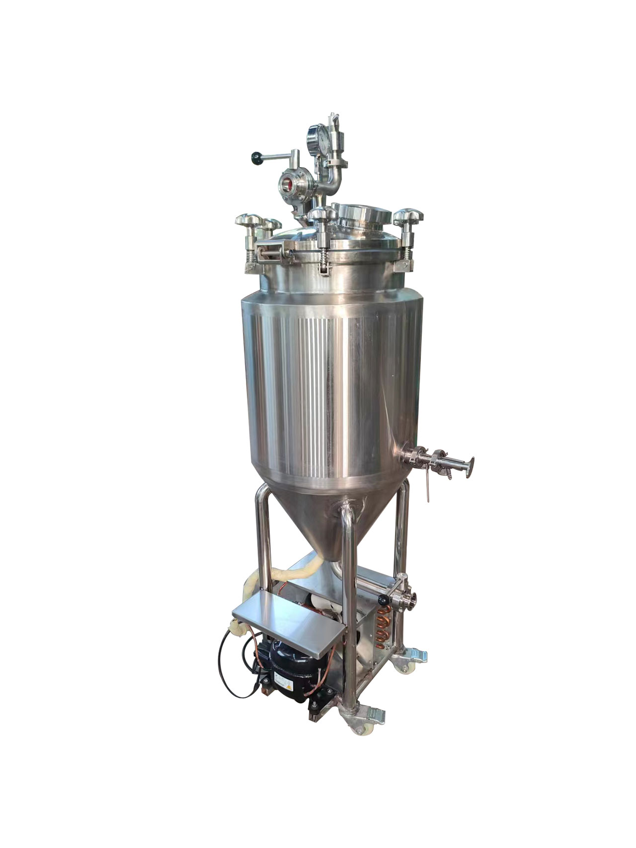 Improve Your Brewery with GHO Customization Glycol Jacketed Conical Fermenters