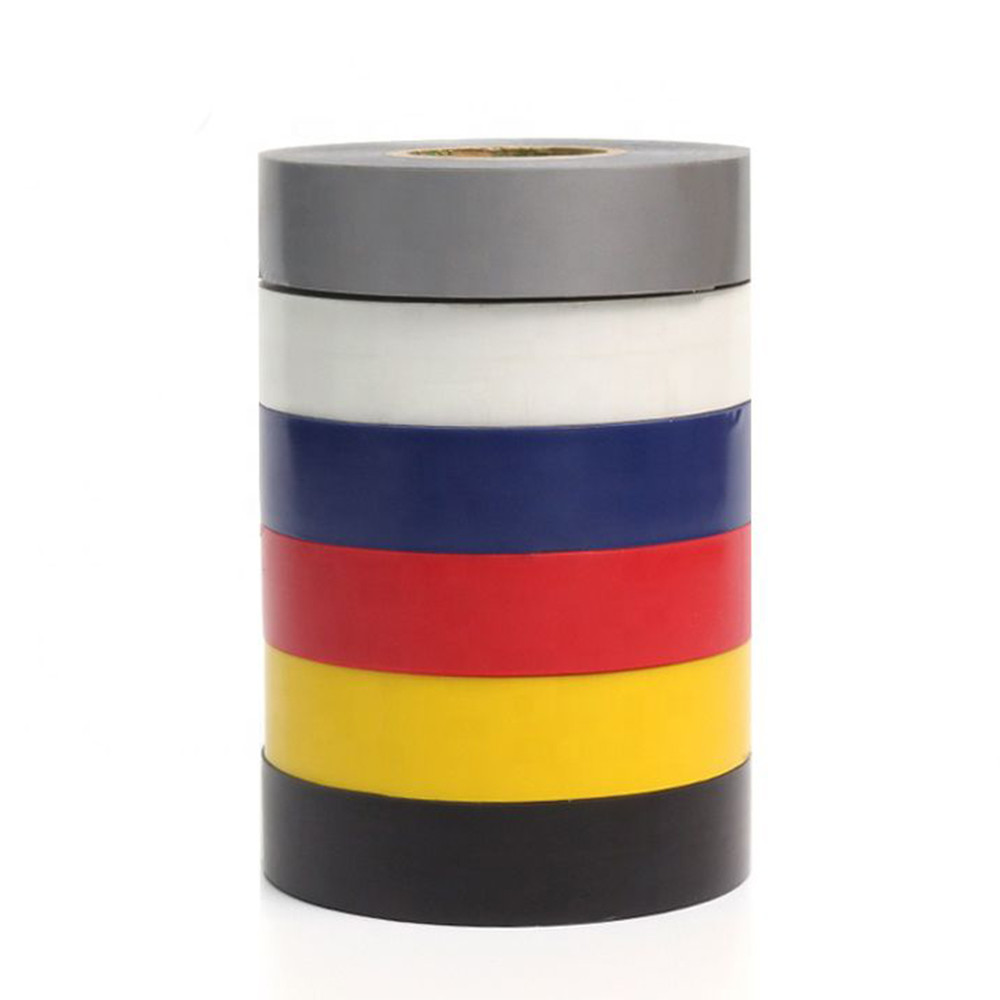 Waterproof Insulation PVC Tape 25mm Yellow Flame Resistant