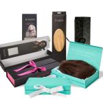 Customized Magnetic Gift Box Cardboard Paper Wig Hair Extension Folding