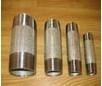China galvanized steel pipe nipple BS1387-1985 with NPT thread wholesale