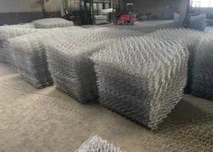 China Ecnomic High Strength Pvc Coated Gabion Box Retaining Wall 100x150mm wholesale