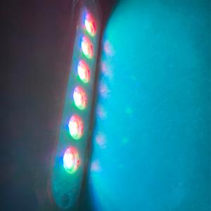 China Red Green Blue RGB Emitting 90W Marine Underwater Boat Lights For Pontoons wholesale