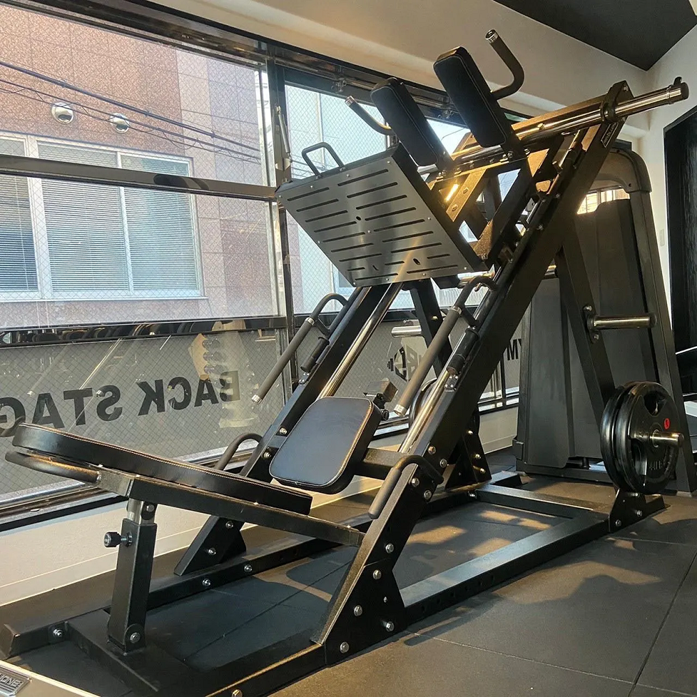 Commercial Gym Indoor Equipment Plate Loaded Linear Leg Press Machine for Bodybuilding Strength Training