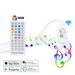 Music Ip65 APP Home Led Light Strip Flexible Waterproof Luces Rgb 5050 Kits